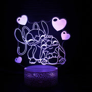 💙 The Magical 3D Stitch Night Light