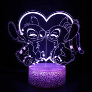 💙 The Magical 3D Stitch Night Light