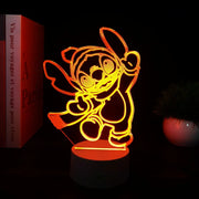 💙 The Magical 3D Stitch Night Light