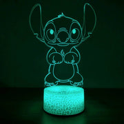 💙 The Magical 3D Stitch Night Light