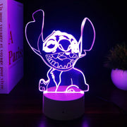 💙 The Magical 3D Stitch Night Light