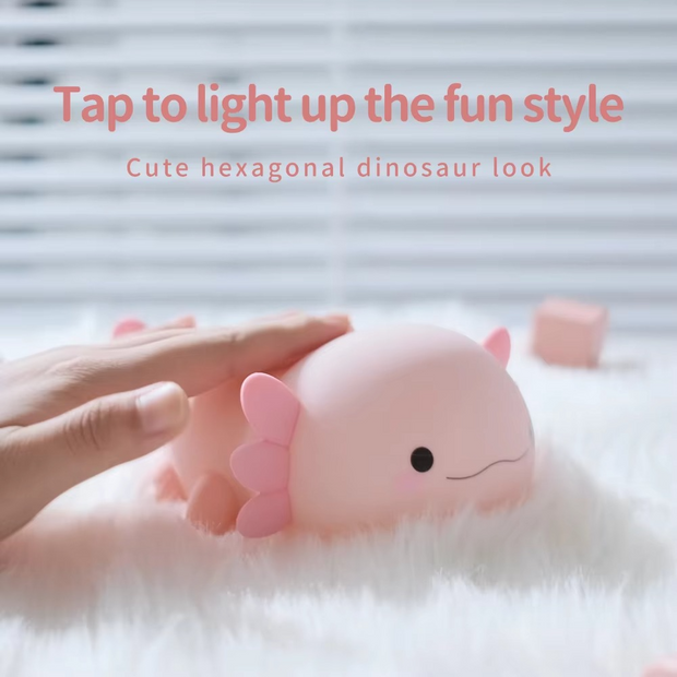 🐋 Adorable Axolotl Night Light