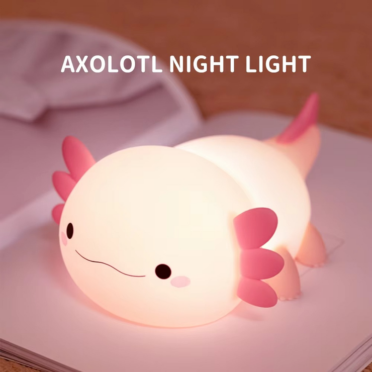 🐋 Adorable Axolotl Night Light